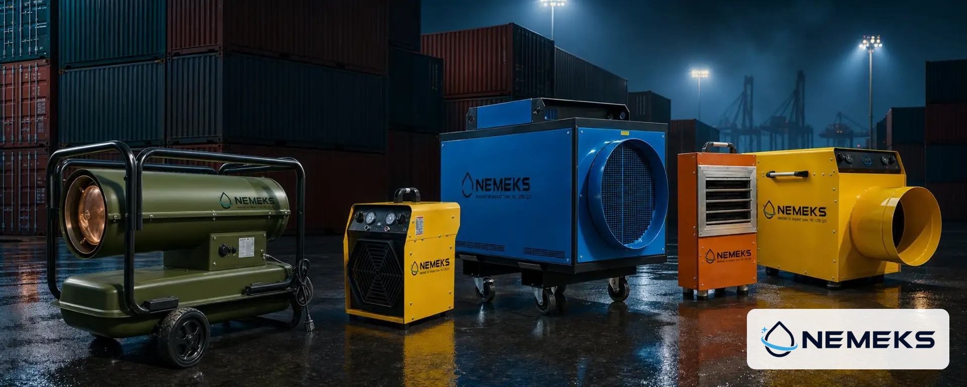 Nemeks elektrikli, mazotlu ve dizel profesyonel ısıtıcı modelleri